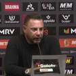 ATLÉTICO-MG: Mohamed concorda com vaias da torcida após empate com o Santos: "Não fomos capazes de dar uma alegria a eles"