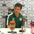 FLUMINENSE: Diniz crê que expulsão de David Braz tenha influenciado 'quase que totalmente' na derrota para o Atlético-GO: "Um vacilo que não podemos ter"
