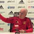 FLAMENGO: Dorival Jr demonstra interesse no 'telão do Paulo Sousa': "Temos que aproveitar"