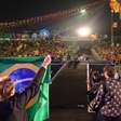 Bolsonaro é recebido em festa de São João com aplausos e vaias
