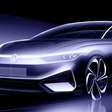 Volkswagen revela esboços do seu primeiro sedã 100% elétrico