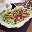Salada de repolho roxo agridoce