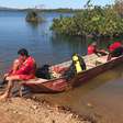 Bombeiros encontram corpo após naufrágio no lago Serra da Mesa, no interior de Goiás