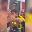 FLAMENGO: Pistolou! Marinho se diverte zoando Ayrton Lucas e viraliza, confira;