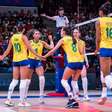 Brasil reage, derrota Sérvia e decide com a Itália o título da Liga das Nações de vôlei feminino