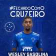 Cruzeiro anuncia a contratação do lateral Wesley Gasolina