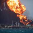 Incêndio atinge terminal petrolífero de Cuba e terceiro tanque desaba
