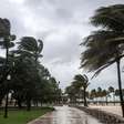 Rajadas de vento provocadas pelo ciclone batem recordes