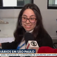 Âncora da TV Globo tem crise de riso após estagiária reclamar de salário ao vivo