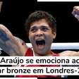 Adriana Araújo chora ao relembrar bronze no boxe em Londres