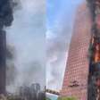 Incêndio destrói arranha-céu de 42 andares na China; veja vídeo