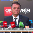 Bolsonaro se irrita ao comentar reportagens sobre imóveis e ameaça processar por 'falsa comunicação'