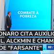 Bolsonaro cita Auxílio Brasil, Alckmin e chama Lula de "farsante"