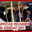 Bolsonaristas invadem ônibus e agridem estudantes que fizeram 'L'