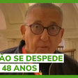 "Estou meio estranho", diz Galvão Bueno antes de narrar seu último jogo de Copa do Mundo