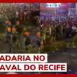 Arrastão e brigas marcam show de João Gomes no Marco Zero