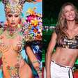Gisele e Sabrina Sato: comparar looks no Carnaval das famosas é uma cilada e te contamos o porquê!