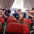 Tapas e socos: voo tem briga entre passageiros e funcionários