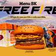 Burger King lança combo Free Fire