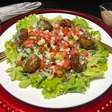 Falafel, bolinhos de grão de bico sem demolhar, Vapt Vupt