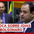 Deputados Eduardo Bolsonaro e Glauber Braga batem boca na Câmara sobre joias sauditas