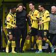 Dortmund sofre, mas vence Union Berlin e segue na cola do Bayern