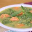 Ajuda a prevenir gripe e inflamações: Caldo verde com gengibre
