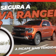 Nova Ranger V6 mostra que é boa no asfalto, na terra e na água