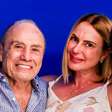 Esposa de Stênio Garcia afirma que casal vive relação aberta e ator brinca: 'Não estou sabendo'