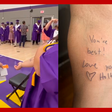 Professora se emociona com tatuagem feita por aluna em sua homenagem