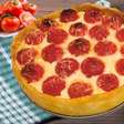 Torta de ricota com tomatinhos: fácil, sem pré-assar a massa