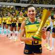 Eleita MVP do Sul-Americano, Gabi comemora hegemonia do Brasil no continente