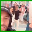 Neymar mostra passeio com 'parças' e namorada na Arábia Saudita