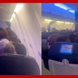Vídeo mostra passageiros em pânico durante turbulência em voo na Espanha