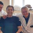 Faustão agradece médicos responsáveis por transplante de coração: "Amizade"