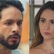 Ameaçado, Luigi trai Anely em 'Terra e Paixão'