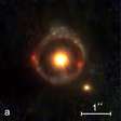 Este Anel de Einstein é a lente gravitacional mais distante já vista