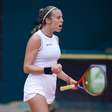 Olivia Carneiro embala e está na semi em Punta Del Este