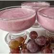 Mousse de uva com receita que testei