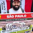 Peregrinação, amor pelo São Paulo e pôster do Lance!: torcedor caminha de Itaquera ao Morumbi após título da Copa do Brasil
