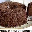Brigadeirão cremoso e delicioso que fica pronto em apenas 20 minutos