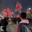 Com apoio de torcedores, Fluminense embarca para jogo decisivo pela Libertadores