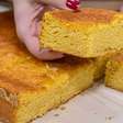 Bolo de milho perfeito bem denso e molhadinho feito com ingredientes que você tem em casa