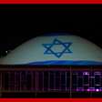 Bandeira de Israel é projetada na cúpula do Senado em 'gesto de solidariedade'