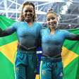 Brasil faz dobradinha na trave, com Rebeca Andrade conquistando mais um ouro no Pan