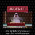 Qatar não ameaçou cortar fornecimento de gás mundial caso não haja cessar-fogo em Gaza