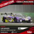 F1BC GT3 Competizione: Luis Augusto (BraClean) vence corrida com chuva em Monza