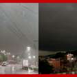 Temporal transforma dia em noite no Rio de Janeiro