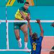 Brasil estreia no Pan com vitória no vôlei masculino contra a Colômbia