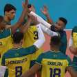 Pan 2023: Brasil estreia com vitória convincente sobre a Colômbia no vôlei masculino
